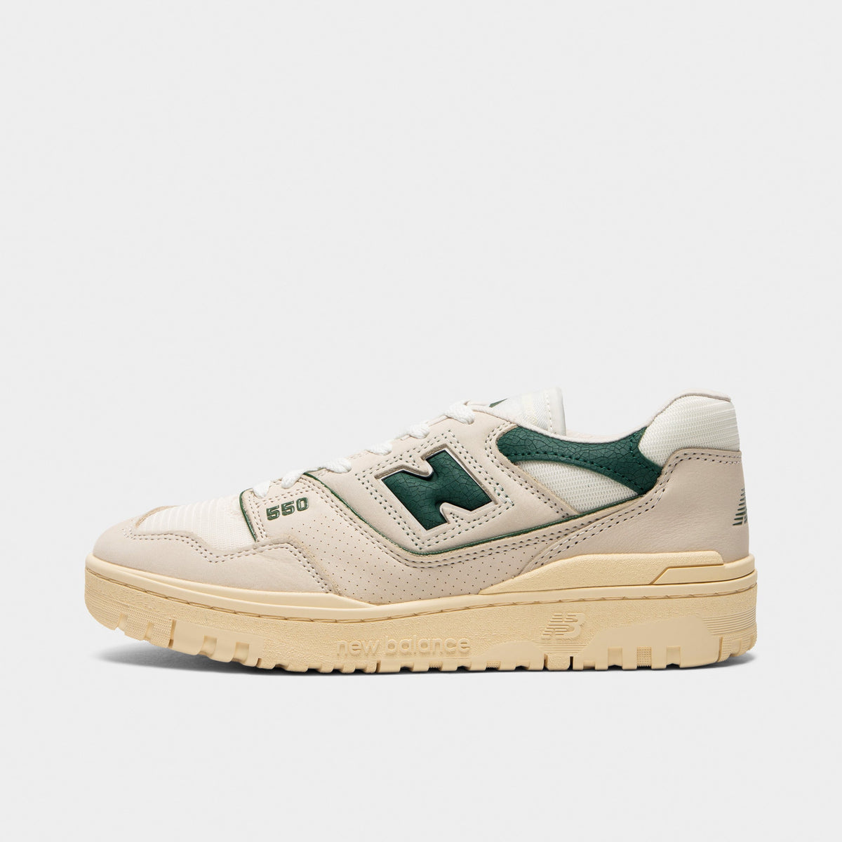 New Balance 550 Sneakers - White / Green - Product view 1