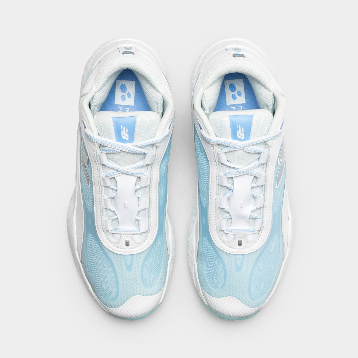 New Balance Fresh Foam White / Electric Sky Sneakers - Product view 6