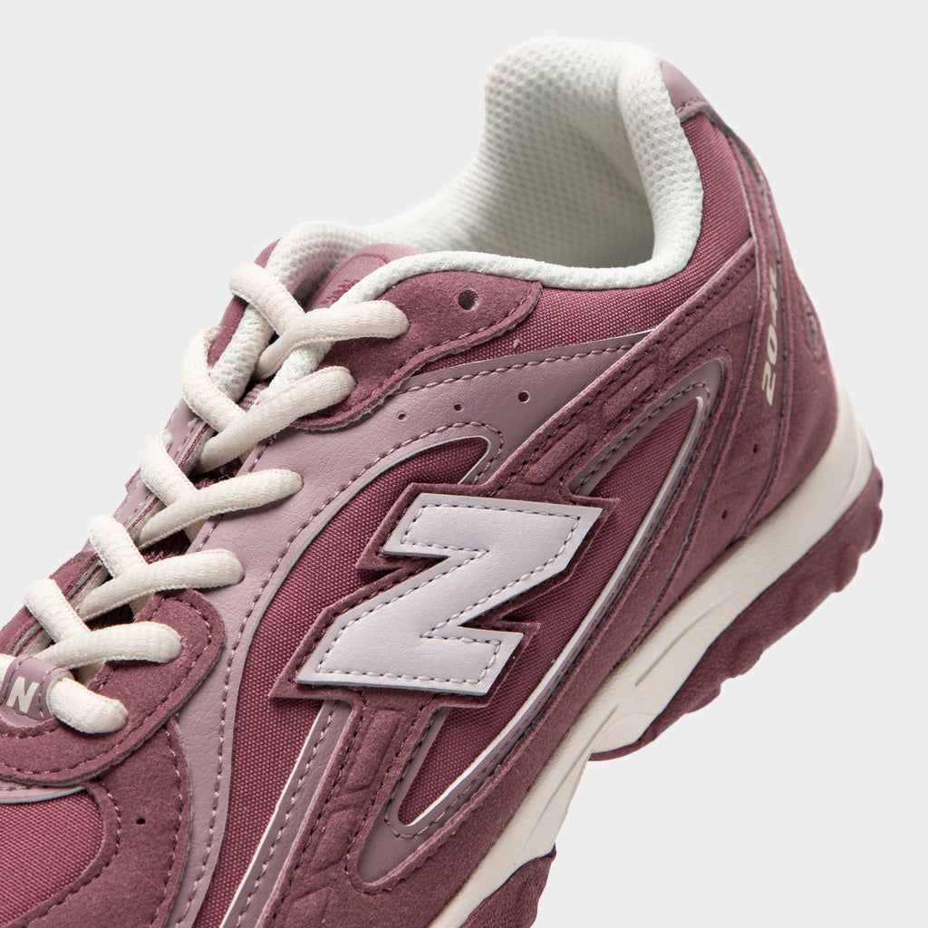 New Balance Kids' 204L Sneakers - Horizon Grey / Washed Burgundy - Product view 3
