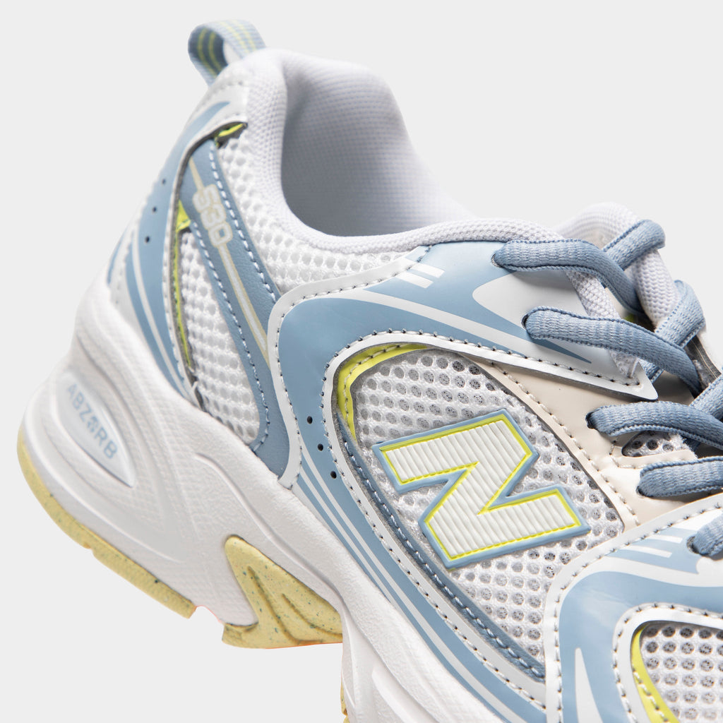 New Balance Kids' 530 Sneakers - Light Arctic Grey / White - Product view 3
