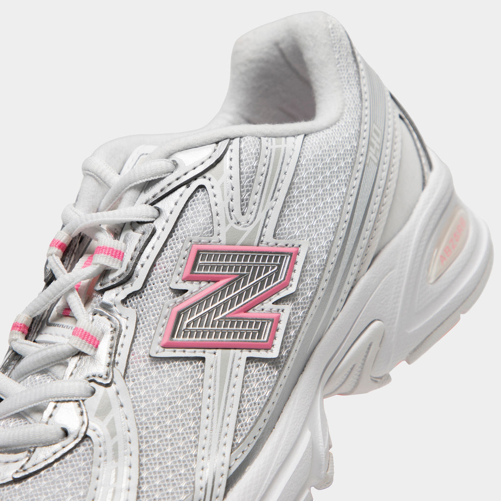 New Balance Kids' 740 Sneakers - Silver Metallic / Signal Pink - Product view 3