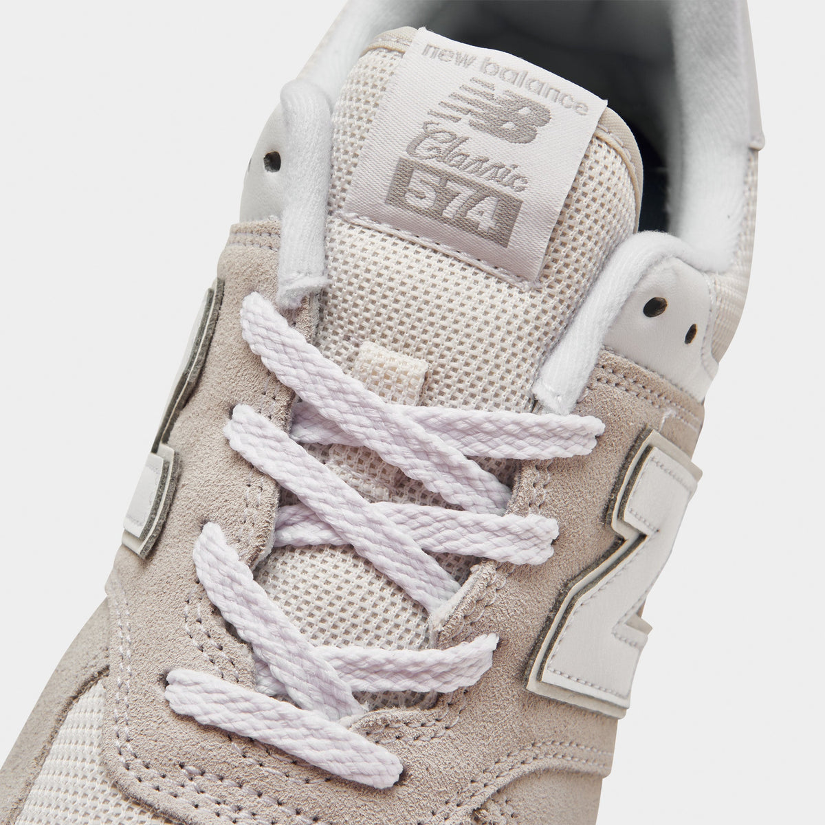 New Balance Kids' 574 Sneakers - Nimbus Cloud / White - Product view 3