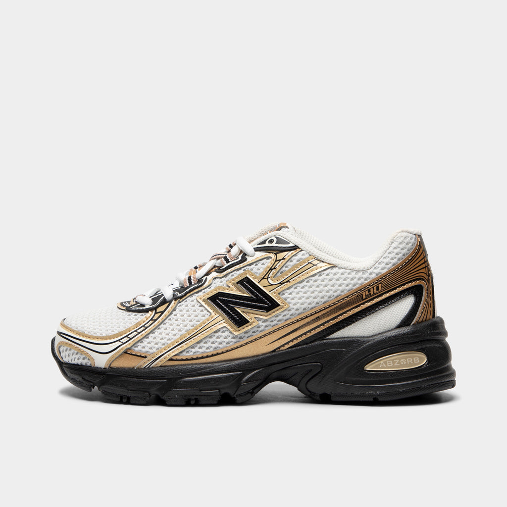 New Balance Kids' 740 Sneakers - Sea Salt / Black - Gold Metallic - Product view 1