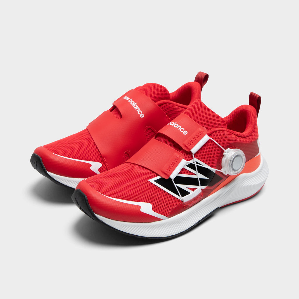 New Balance Kids' DynaSoft Reveal v4 Boa Sneakers - Firecracker / Red - Product view 2