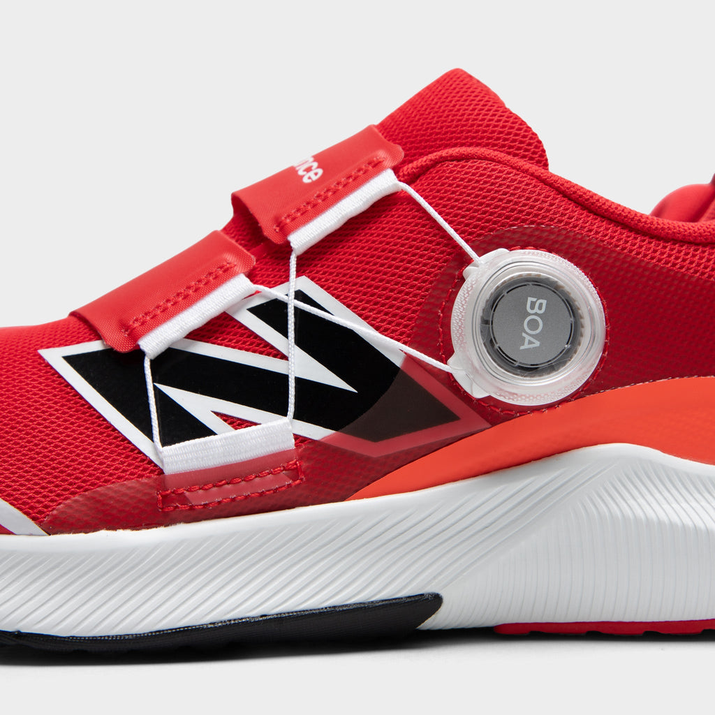 New Balance Kids' DynaSoft Reveal v4 Boa Sneakers - Firecracker / Red - Product view 3