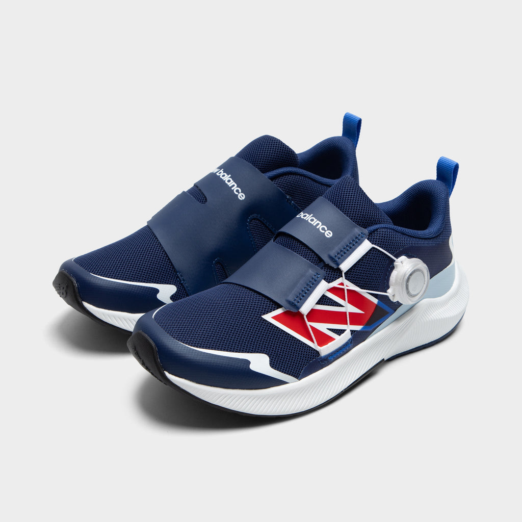 New Balance Kids' DynaSoft Reveal v4 Boa Sneakers - Blue Oyster - Product view 2