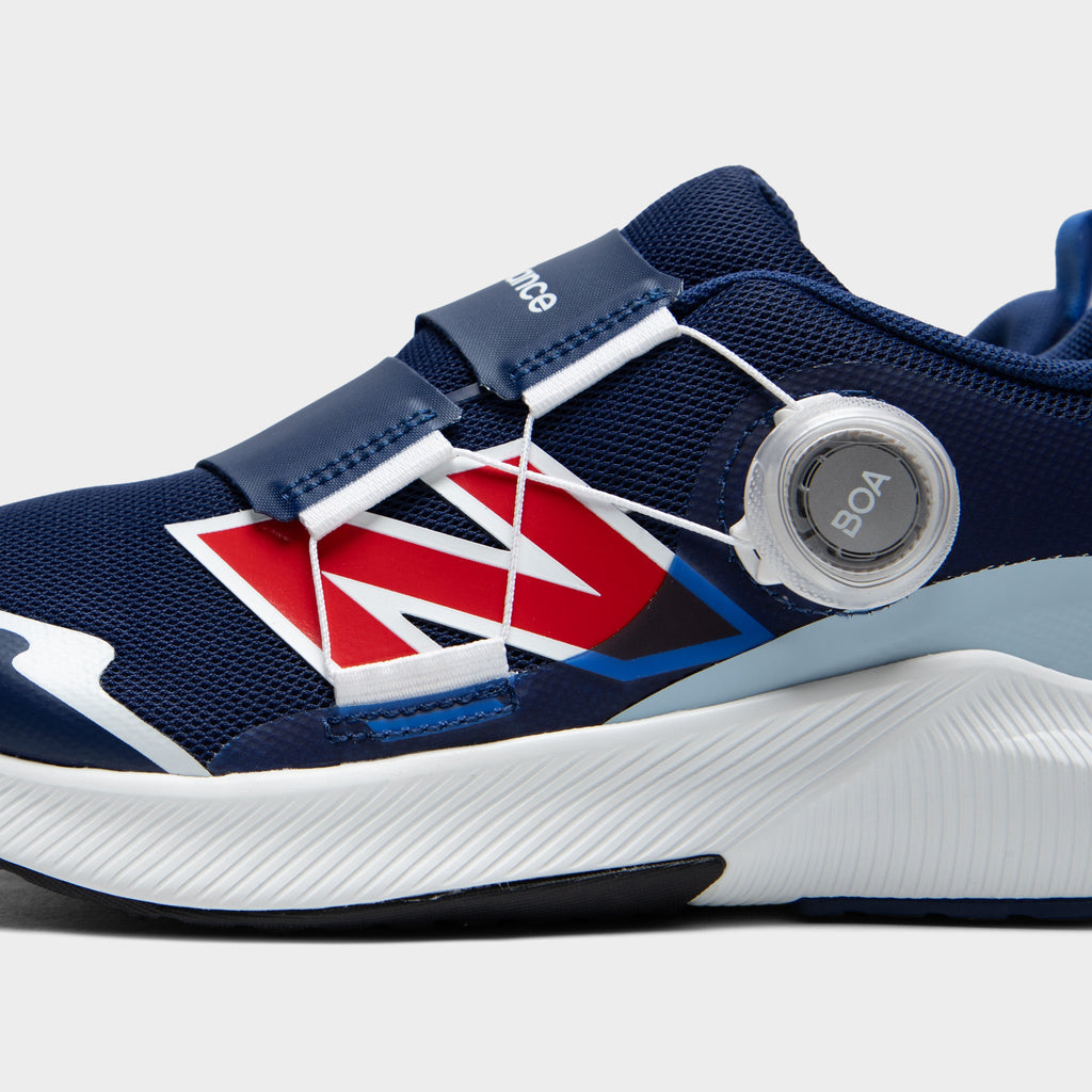 New Balance Kids' DynaSoft Reveal v4 Boa Sneakers - Blue Oyster - Product view 3