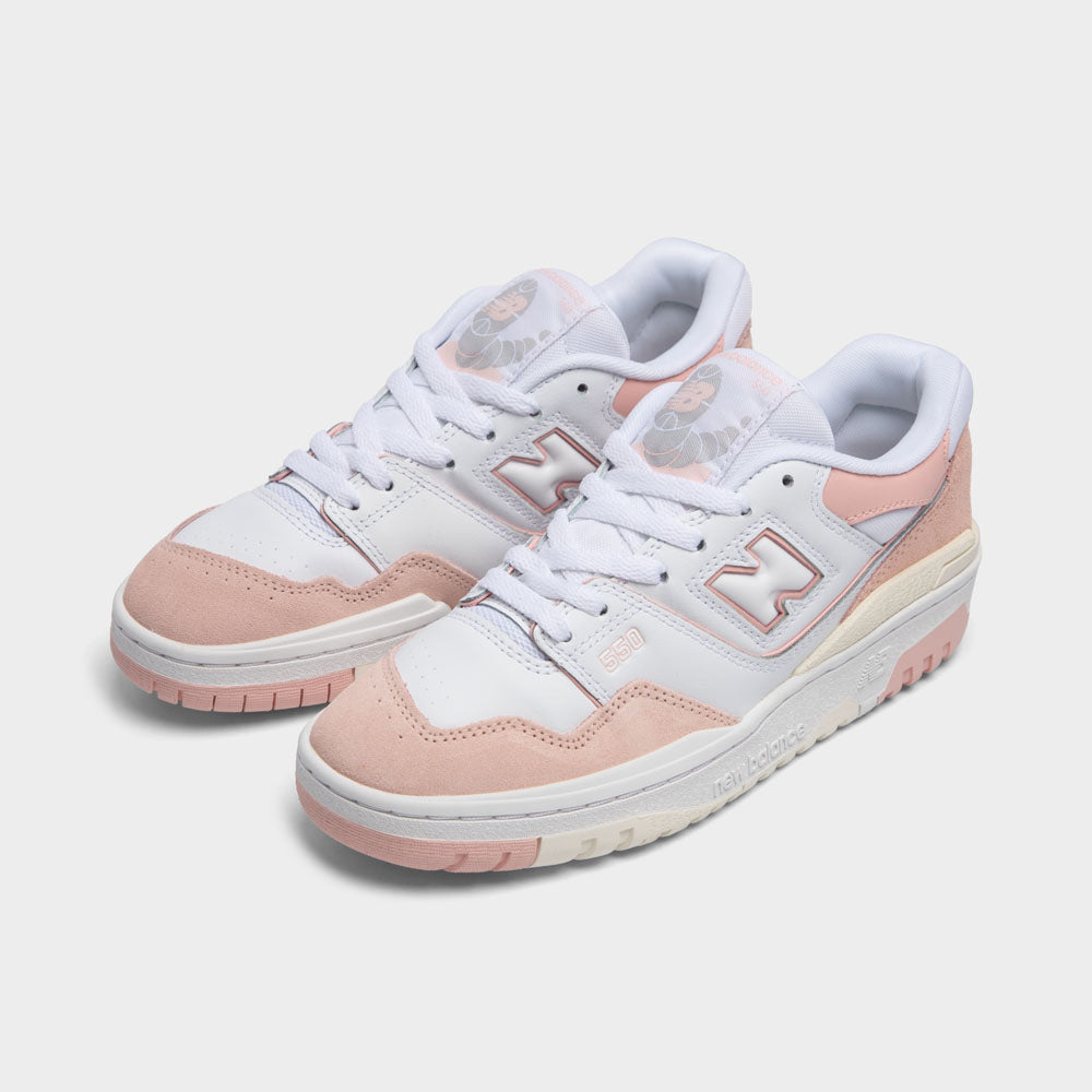 New Balance Kids' 550 Sneakers - White / Pink Haze - Product view 2