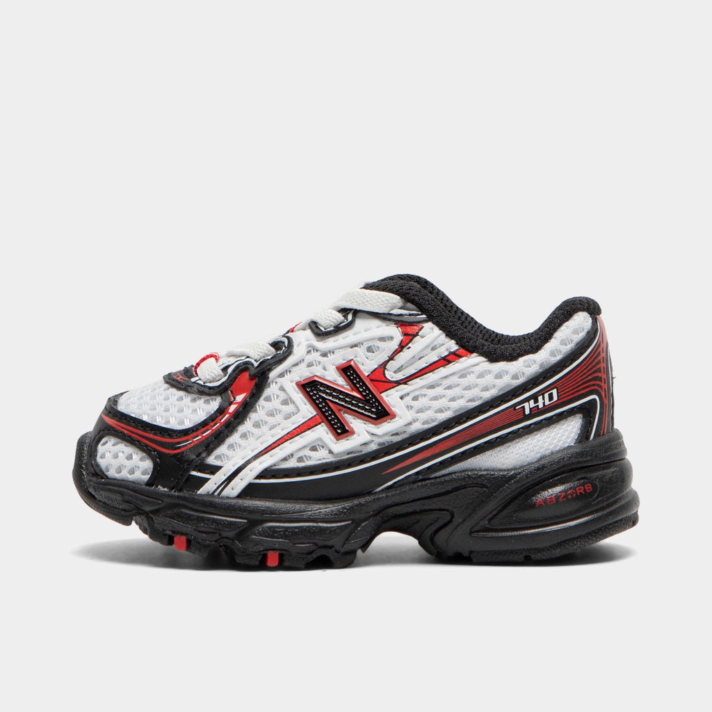 New Balance Infants' 740 Sneakers - White / Black - Red - Product view 1