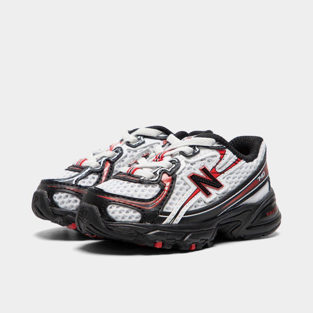 New Balance Infants' 740 Sneakers - White / Black - Red - Product view 2