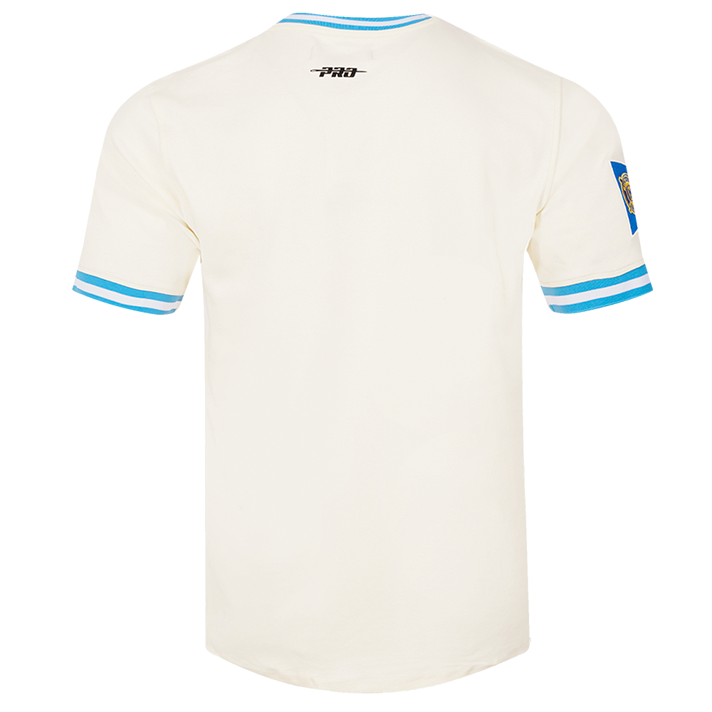 MLB MILWAUKEE BREWERS RETRO CLASSIC MEN'S TOP (EGGSHELL/ UNIVERSITY BLUE)