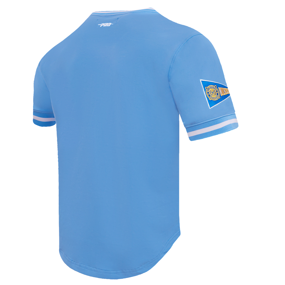 MLB MILWAUKEE BREWERS RETRO CLASSIC MEN'S TOP (UNIVERSITY BLUE)