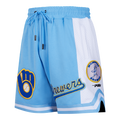 MLB MILWAUKEE BREWERS RETRO CLASSIC MEN'S 2.0 SHORT (UNIVERSITY BLUE)
