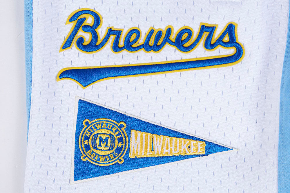 MLB MILWAUKEE BREWERS RETRO CLASSIC MEN'S 2.0 SHORT (UNIVERSITY BLUE)