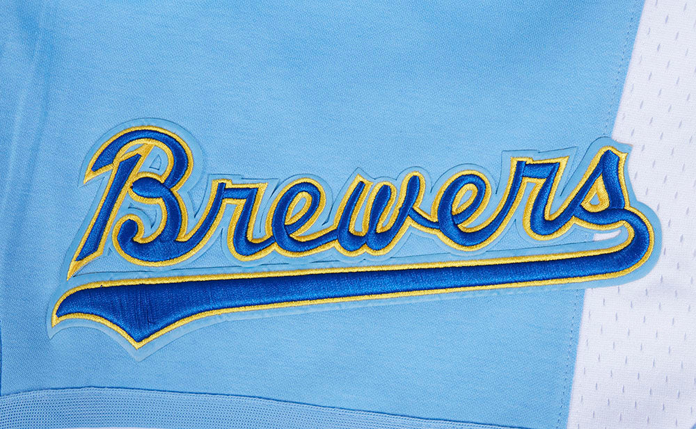 MLB MILWAUKEE BREWERS RETRO CLASSIC MEN'S 2.0 SHORT (UNIVERSITY BLUE)
