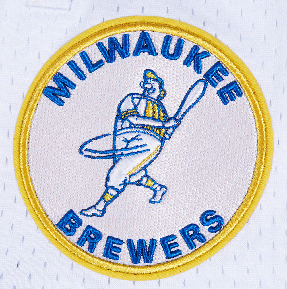 MLB MILWAUKEE BREWERS RETRO CLASSIC MEN'S 2.0 SHORT (UNIVERSITY BLUE)