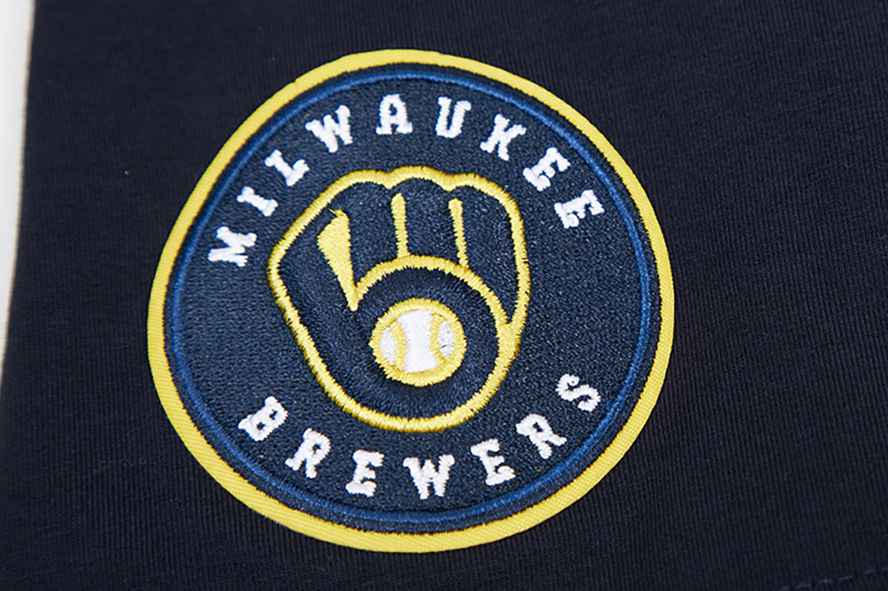 MLB MILWAUKEE BREWERS CLASSIC WOMEN'S BOXY TOP (MIDNIGHT NAVY)