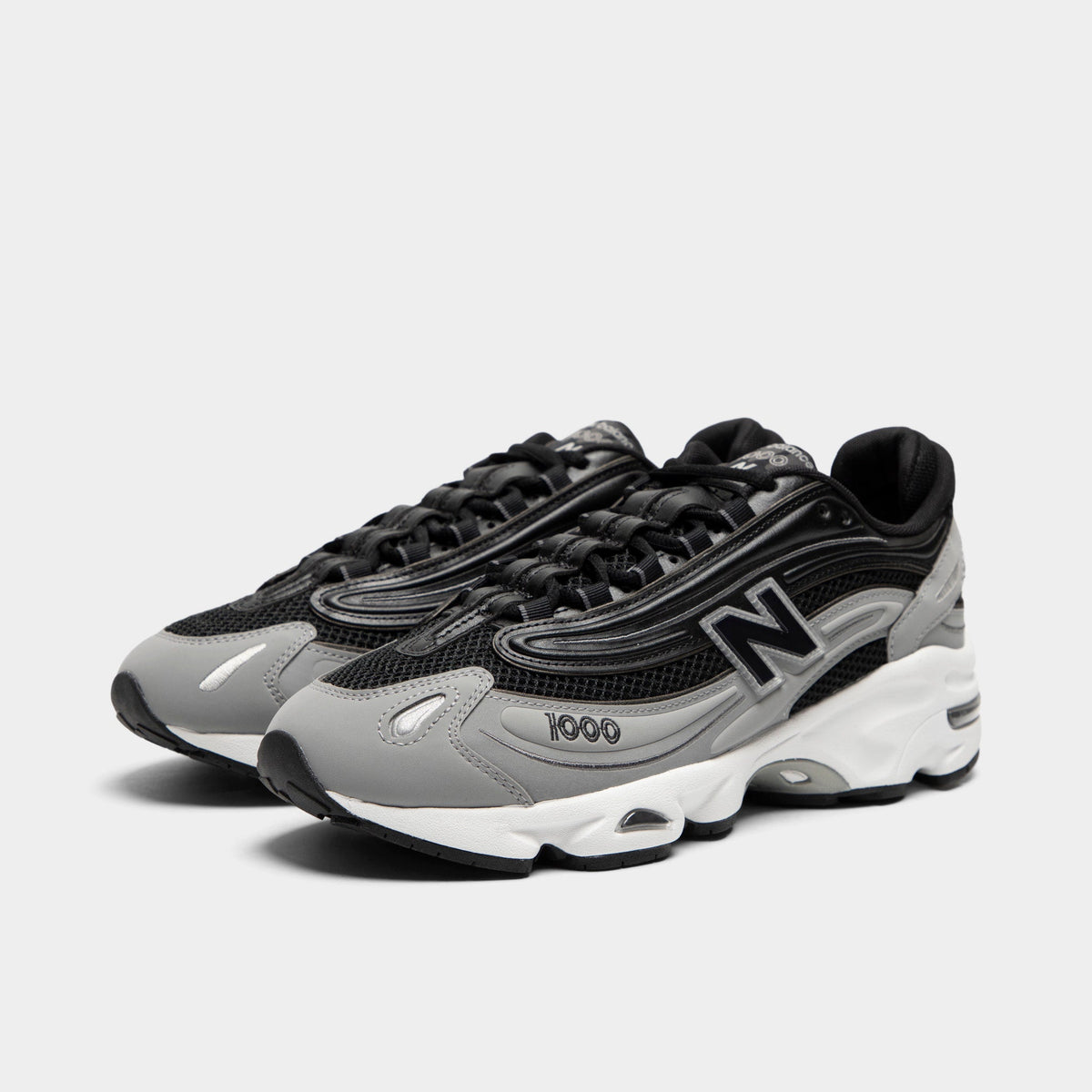 New Balance M1000 Black / Grey Sneakers - Product view 2