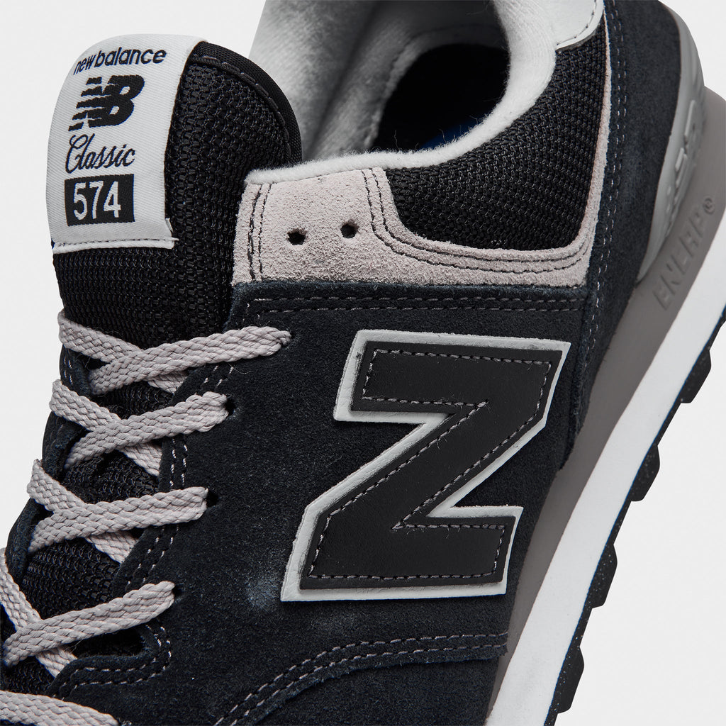 New Balance 574 Sneakers - Black / White - Product view 3
