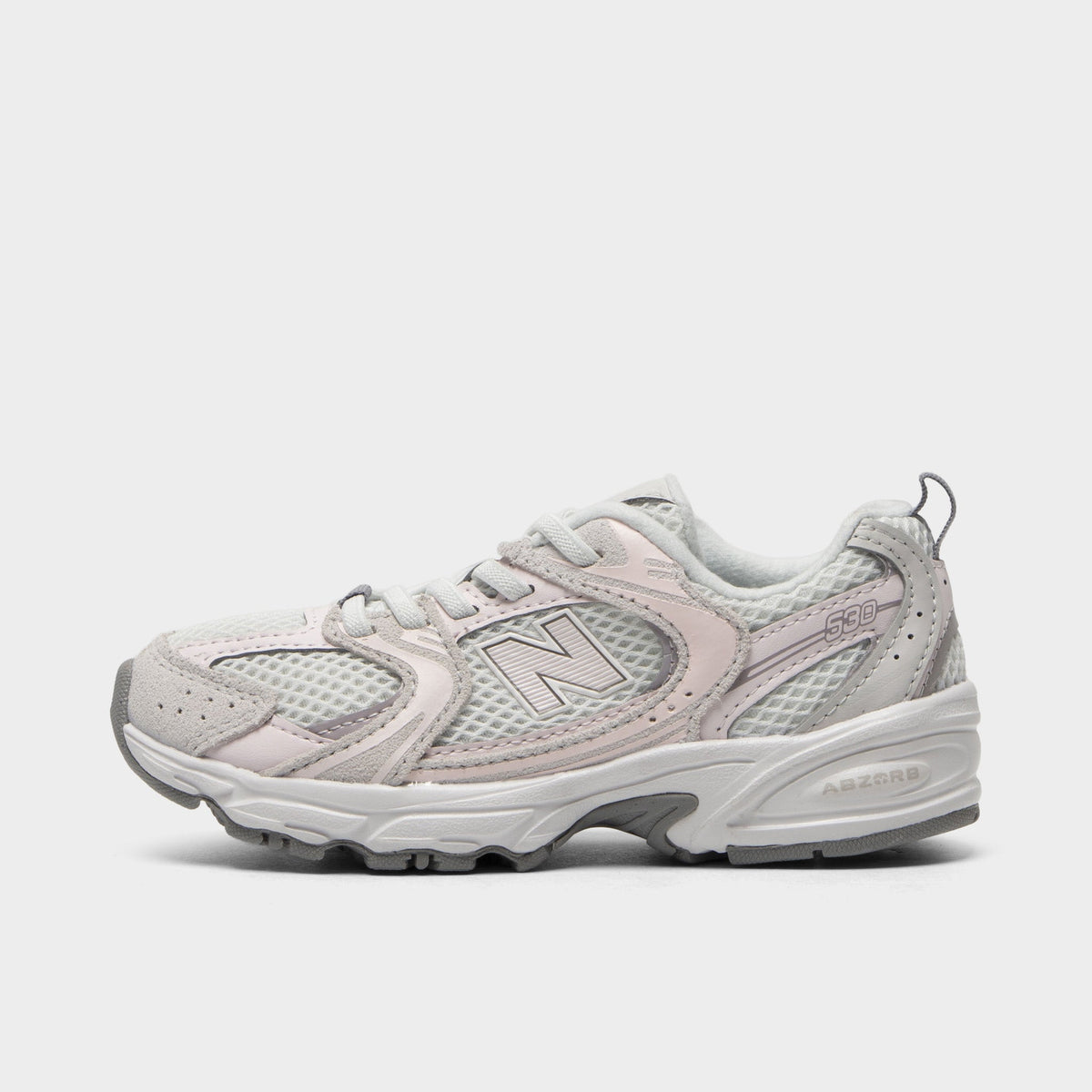 New Balance Kids' 530 Sneakers - Grey Matter / Pink Salt - Product view 1