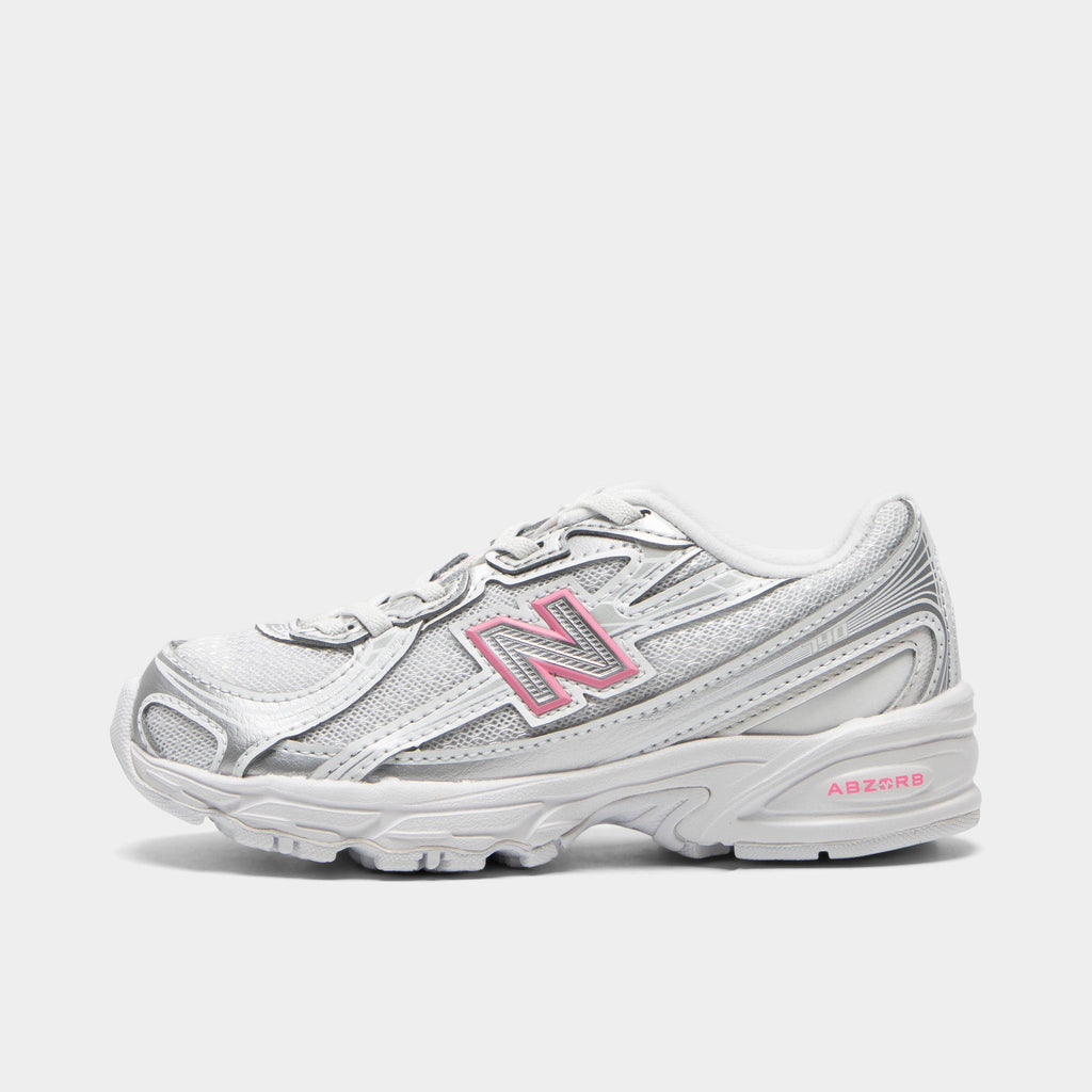 New Balance Kids' 740 Sneakers - Silver Metallic / Signal Pink - Product view 1