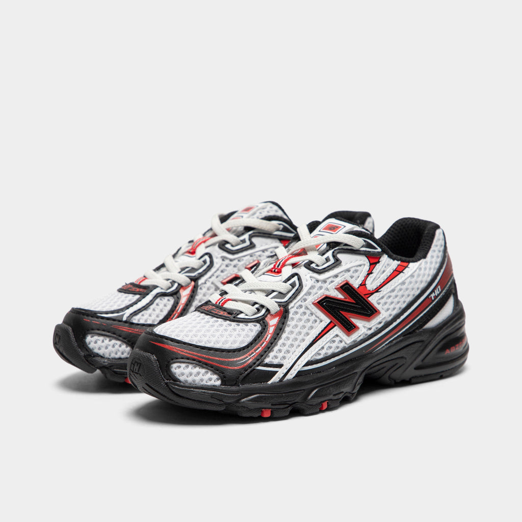 New Balance Kids' 740 Sneakers - White / Black - Red - Product view 2