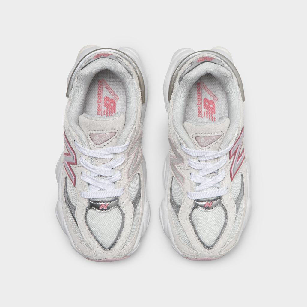 New Balance Kids' 9060 Sneakers - White / Pink - Product view 5