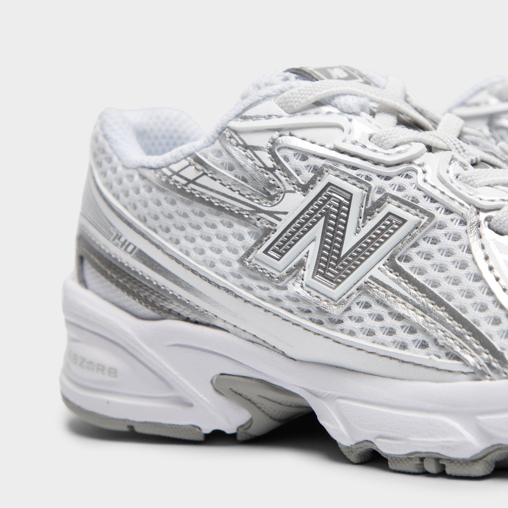 New Balance Kids' 740 Sneakers - White / Silver Metallic - Product view 3