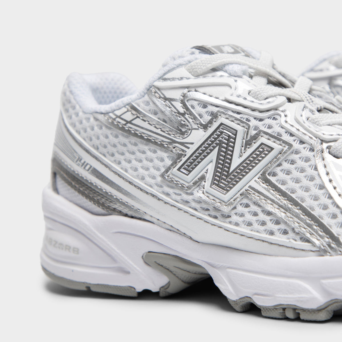 New Balance Kids' 740 Sneakers - White / Silver Metallic - Product view 3