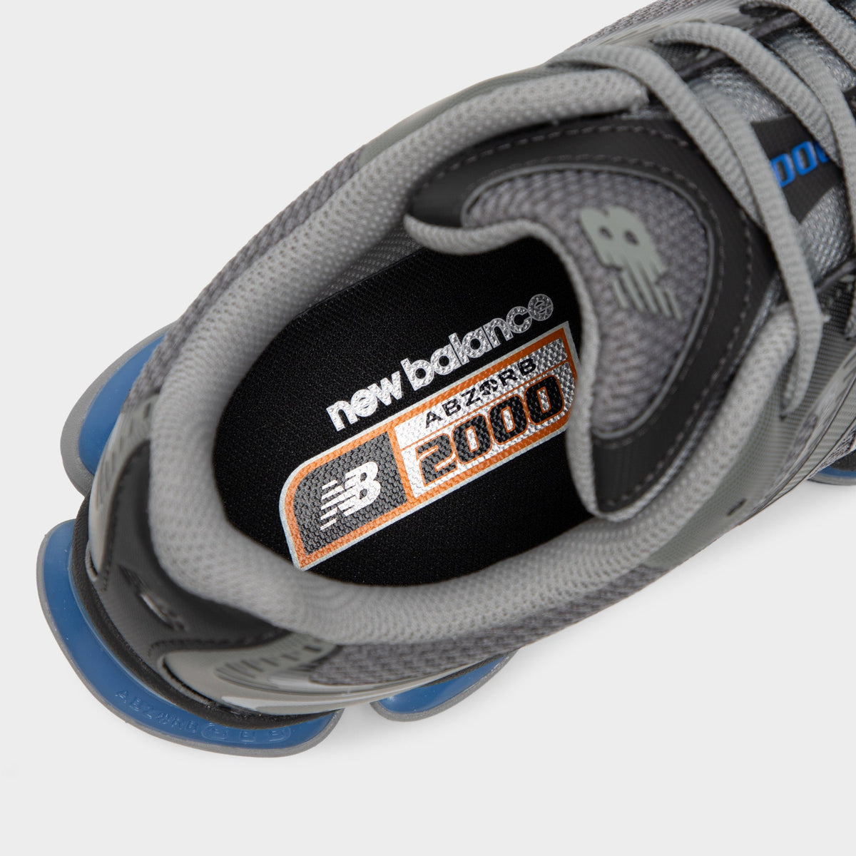 New Balance ABZORB 2000 Sneakers - Faded Black / Blue Bird - Product view 3