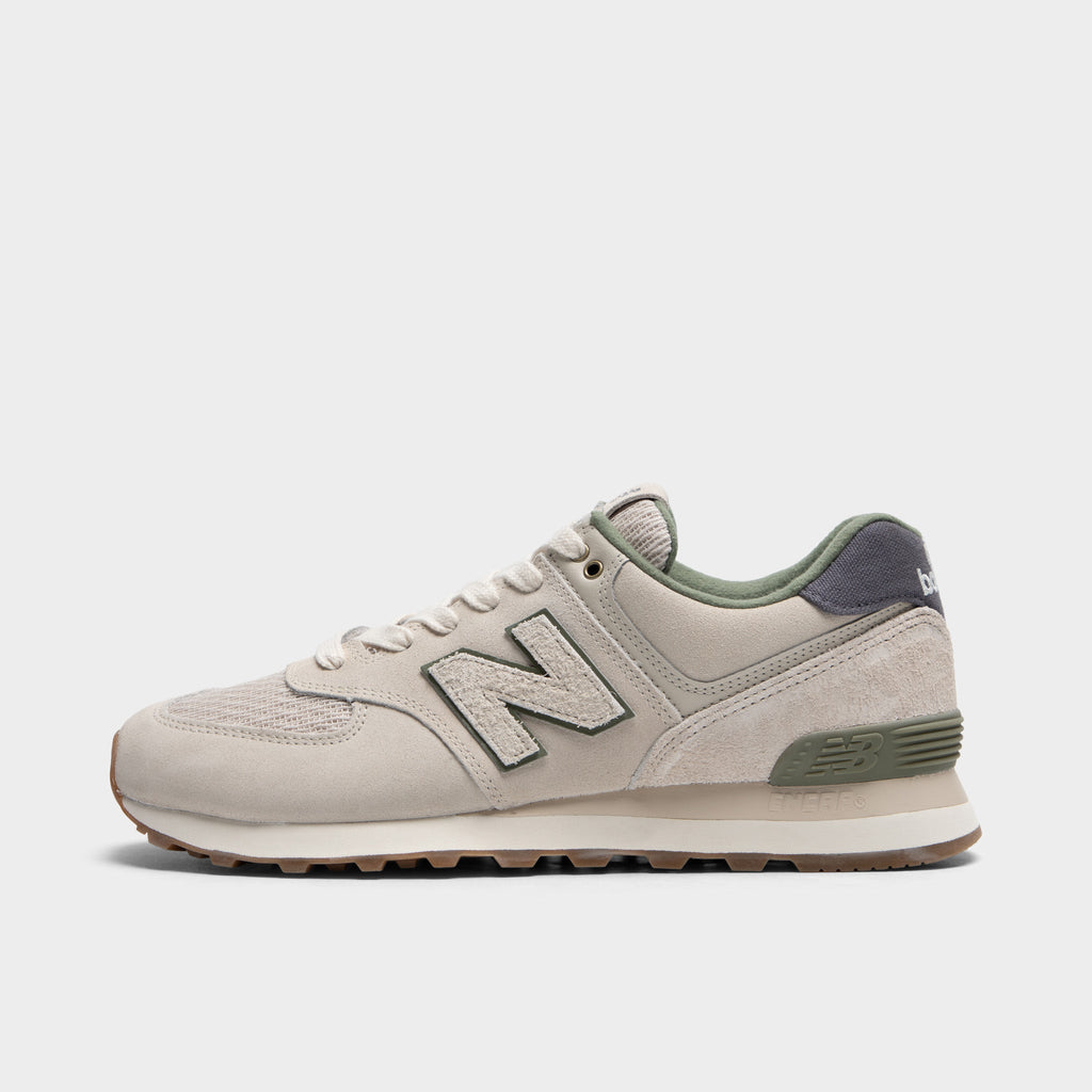 New Balance 574 Sneakers - Timberwolf / Dark Olivine - Product view 1