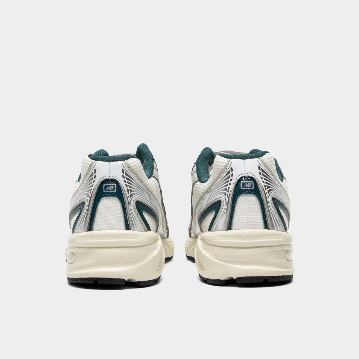 New Balance 740 Sneakers - White / Green - Product view 4