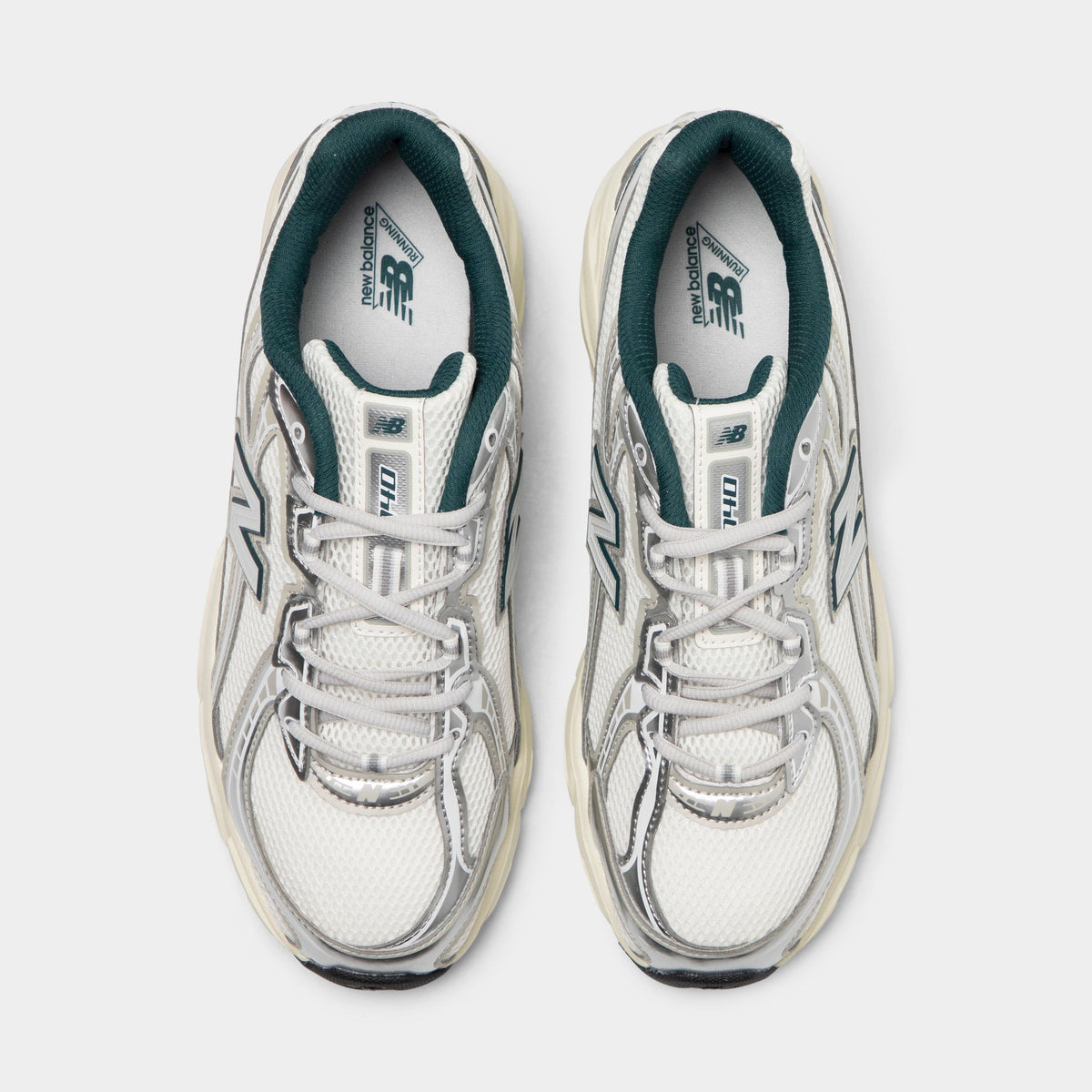 New Balance 740 Sneakers - White / Green - Product view 5