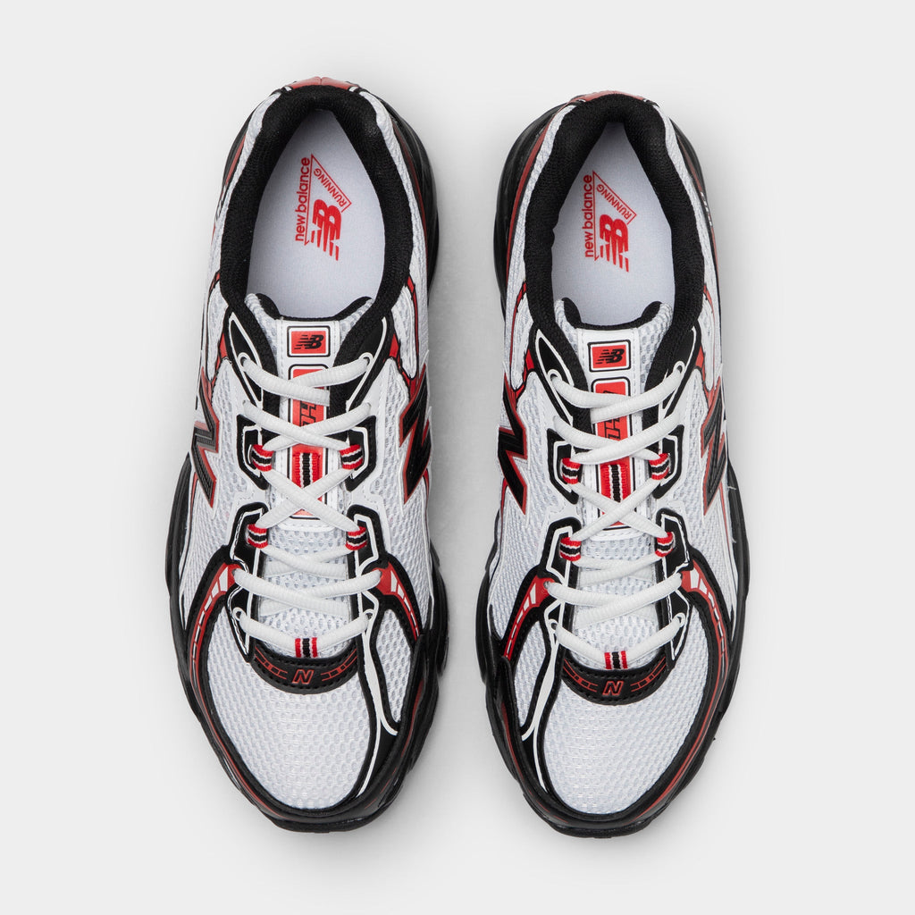 New Balance 740 Sneakers - White / Black - Red - Product view 5