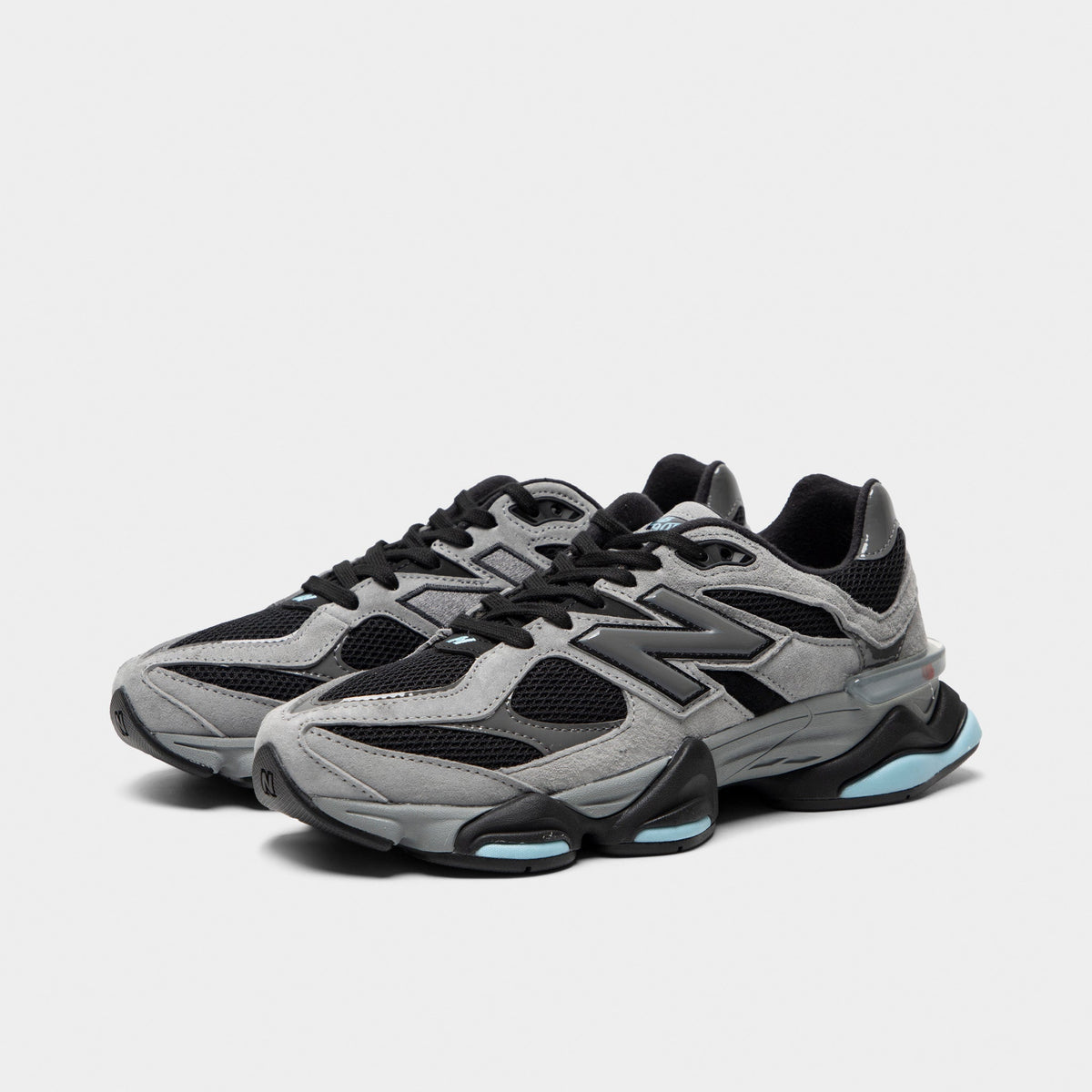 New Balance 9060 Sneakers - Black / Taffy Blue - Slate Grey - Product view 2