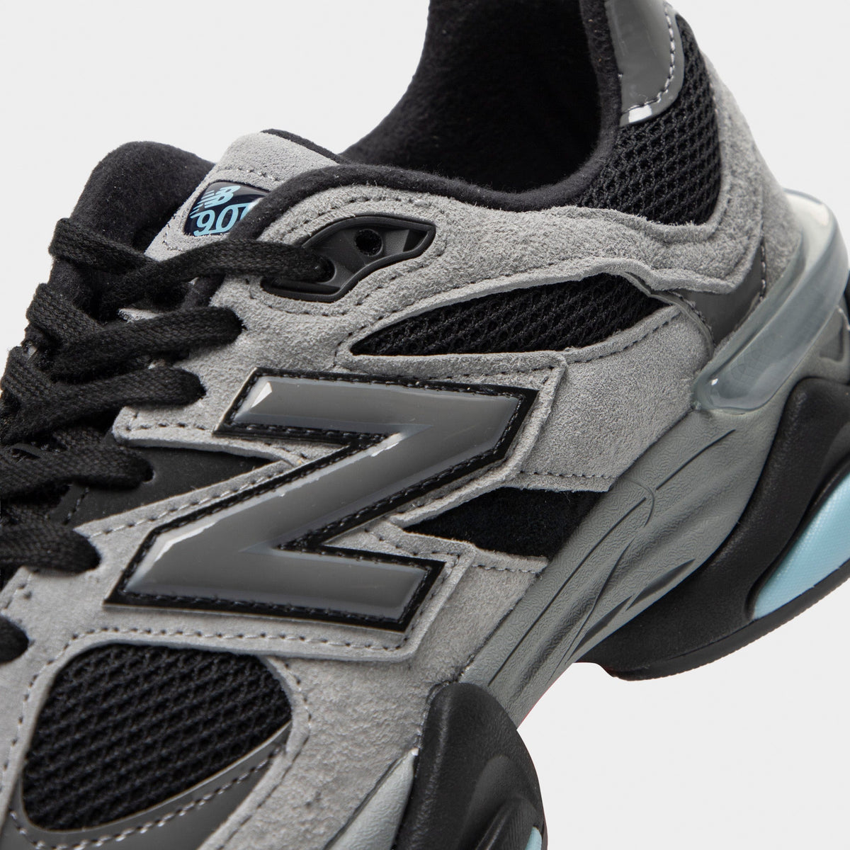 New Balance 9060 Sneakers - Black / Taffy Blue - Slate Grey - Product view 3