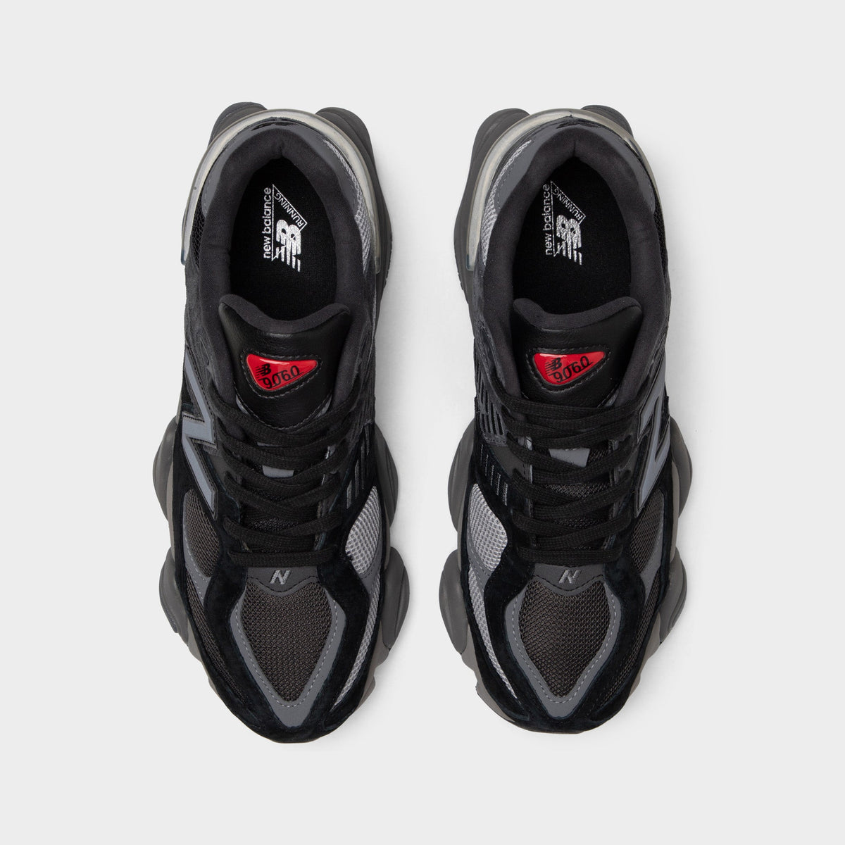 New Balance 9060 Sneakers - Black / Castlerock - Rain Cloud - Product view 4