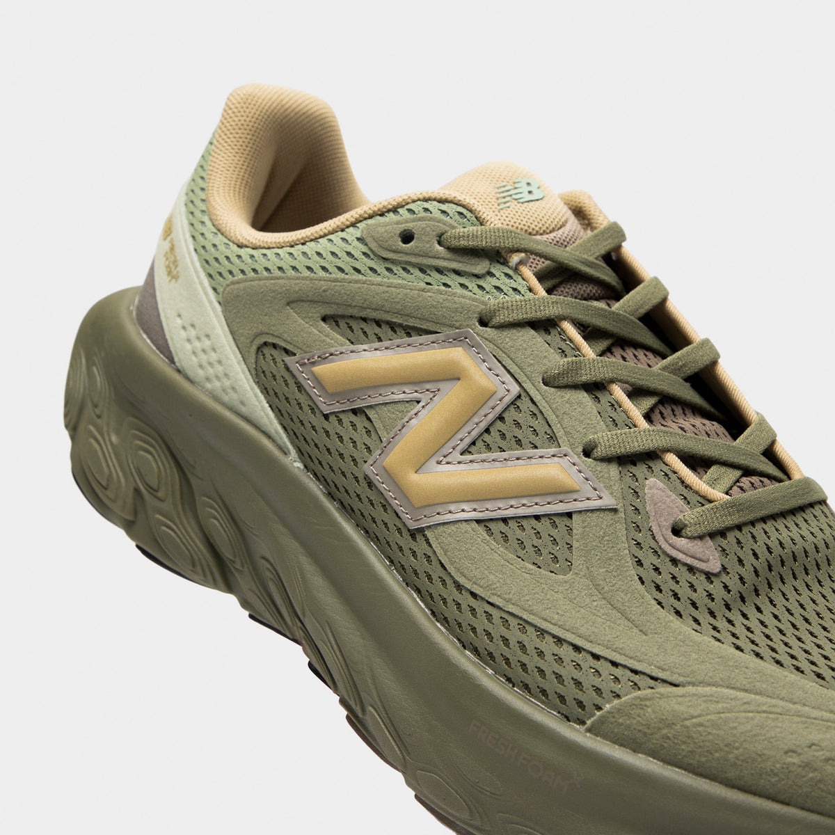 New Balance Fresh Foam Utility Trainer Dark Olivine / Garter Snake Sneakers - Product view 3