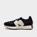 New Balance Women's 327 Sneakers - Black / White - Mineral Red - Product view 1
