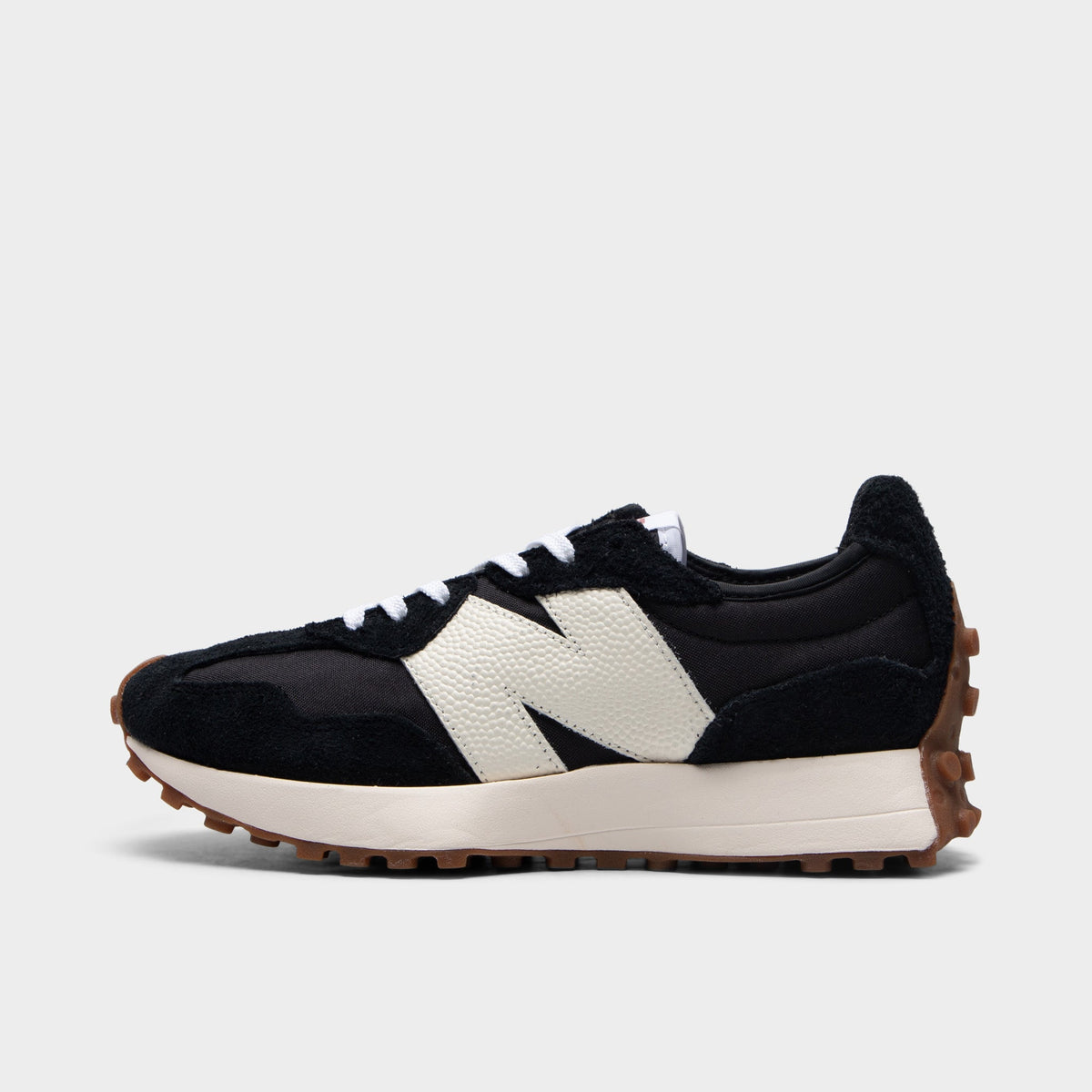 New Balance Women's 327 Sneakers - Black / White - Mineral Red - Product view 1