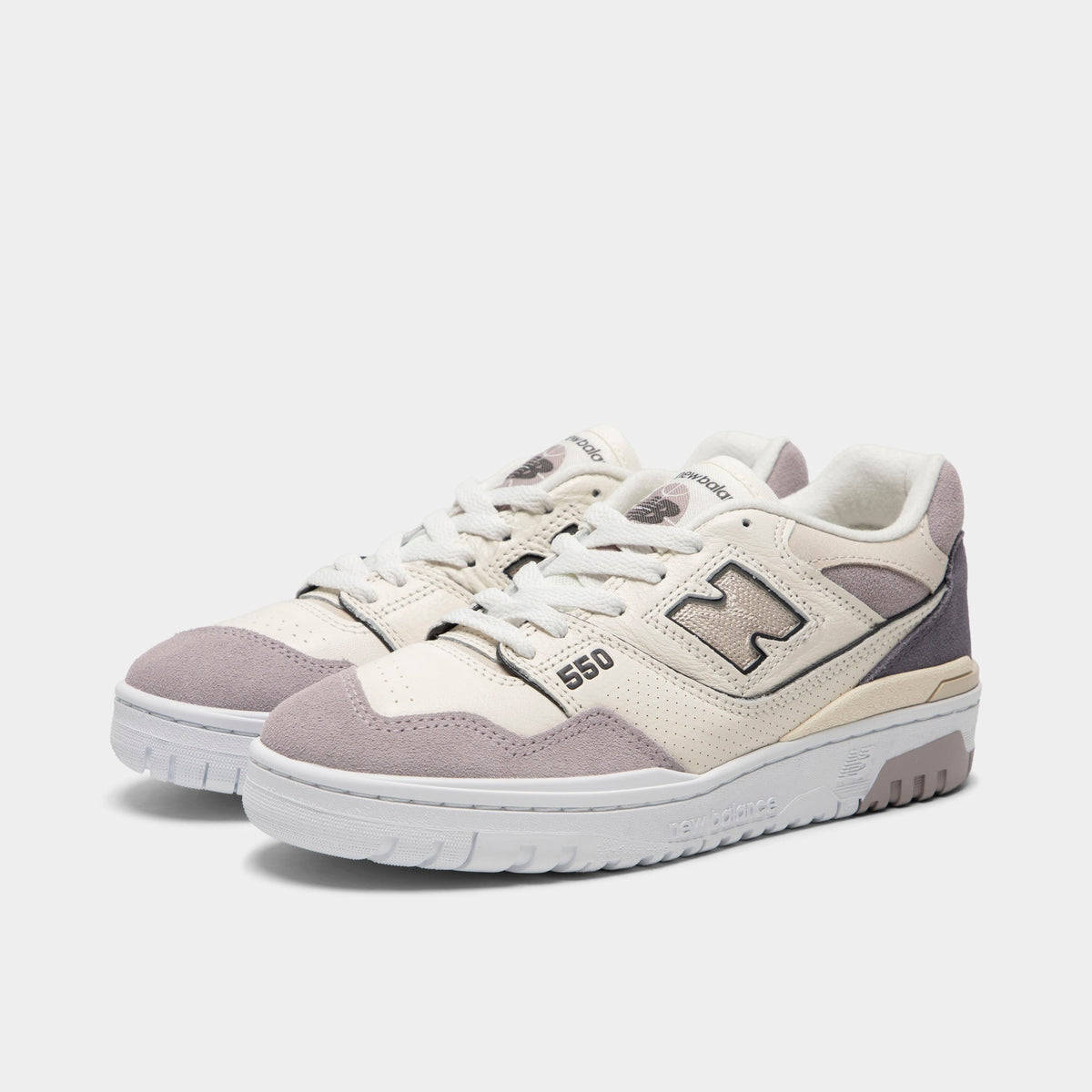 New Balance Women's 550 Sneakers - White / Truffle Salt - Product view 2