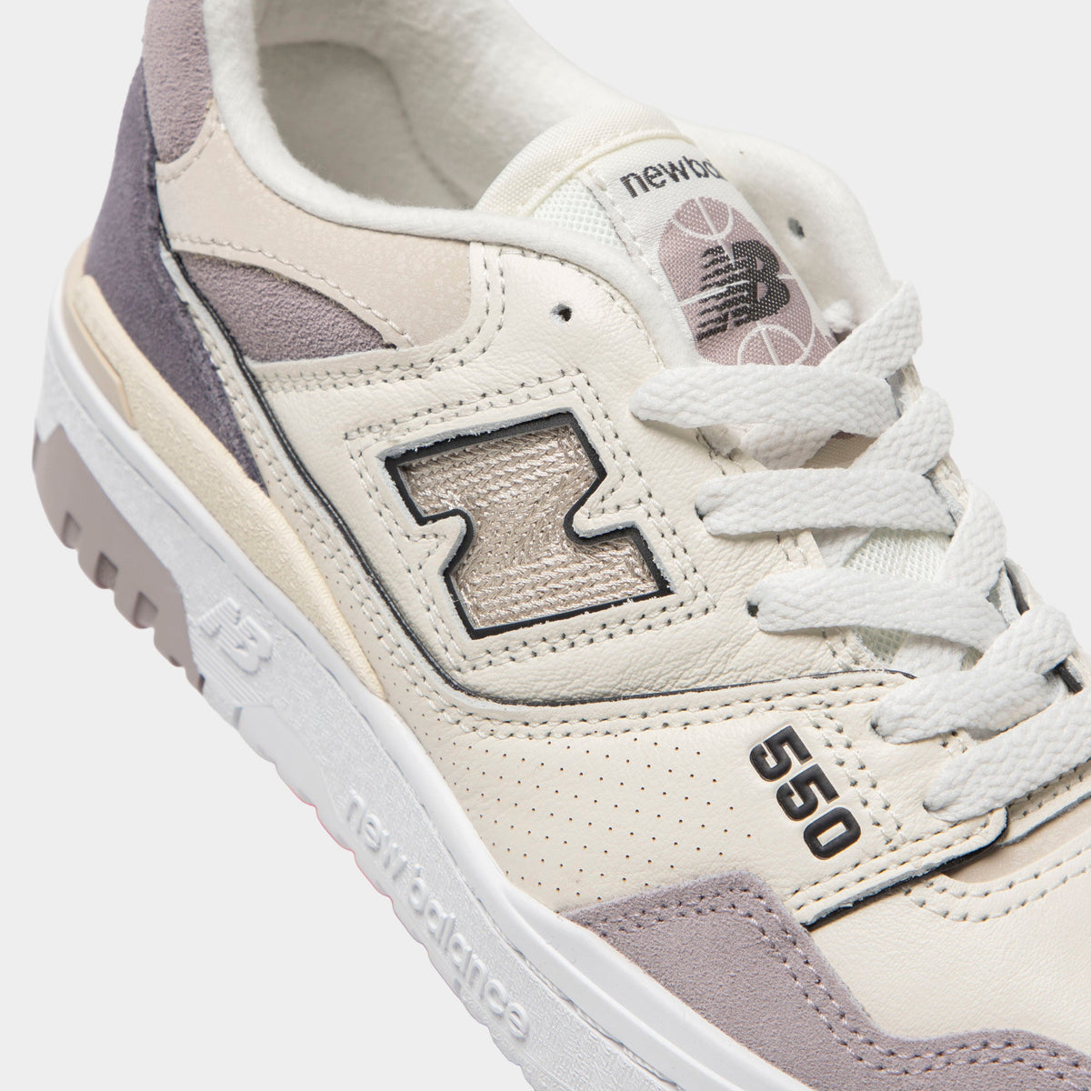 New Balance Women's 550 Sneakers - White / Truffle Salt - Product view 3