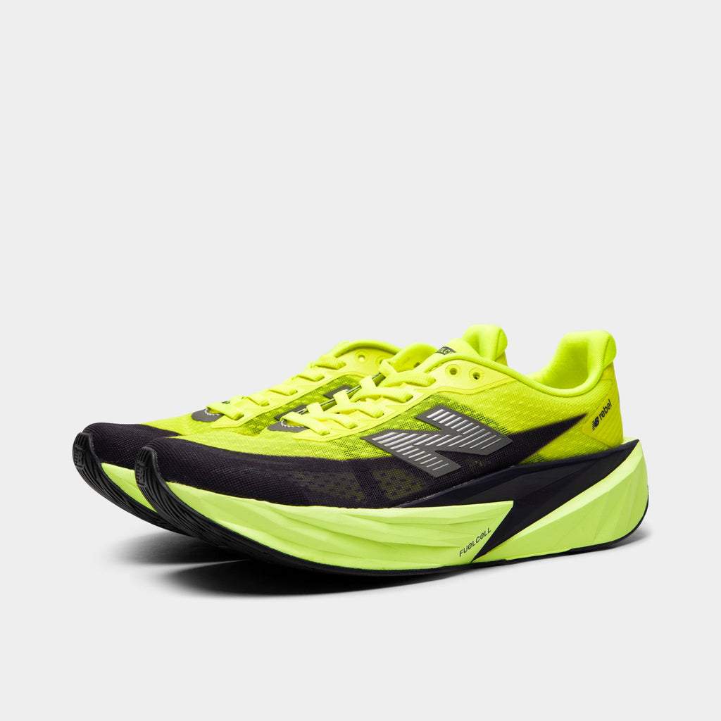 New Balance Women's FuelCell Rebel v5 Sneakers - Alkaline Green / Boysenberry - Product view 2
