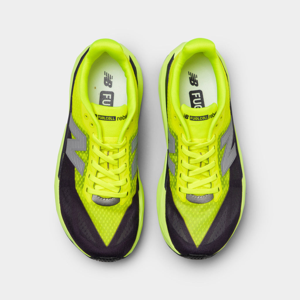 New Balance Women's FuelCell Rebel v5 Sneakers - Alkaline Green / Boysenberry - Product view 5
