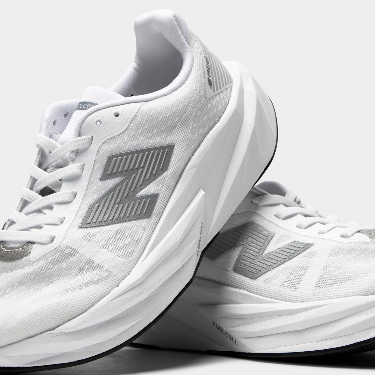 New Balance Women's Fuelcell Rebel v5 Sneakers - White - Product view 3