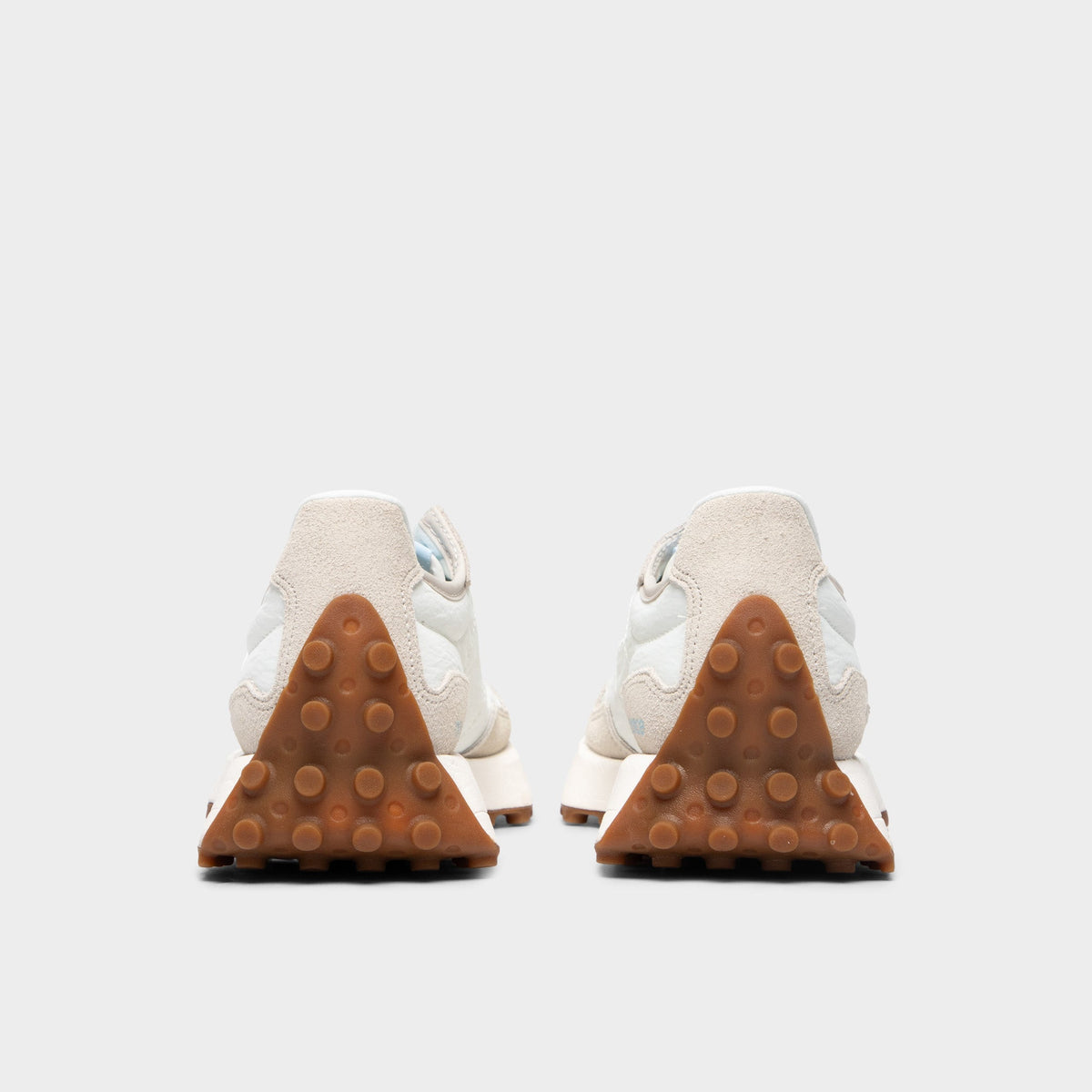 New Balance Women's 327 Sneakers - Tan / Light Blue - Product view 4